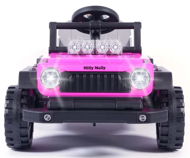 MILLY MALLY 6974 Pojazd Na Akumulator Prime 2w1 Pink