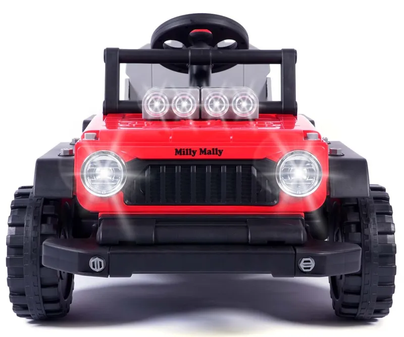 MILLY MALLY 6973 Pojazd Na Akumulator Prime 2w1 Red