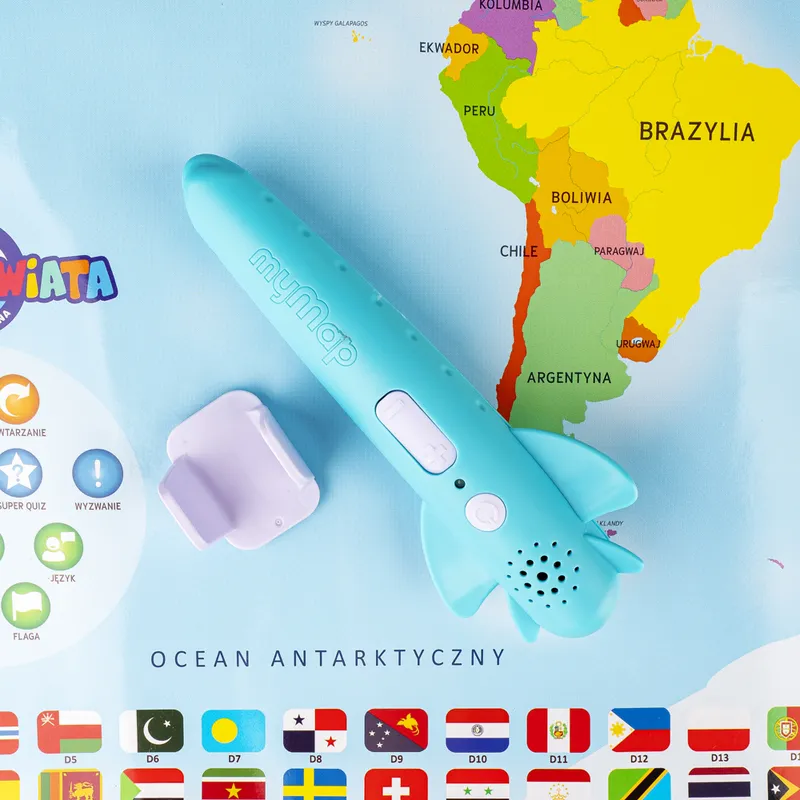 DUMEL DG 64240 Interaktywna Mapa Świata