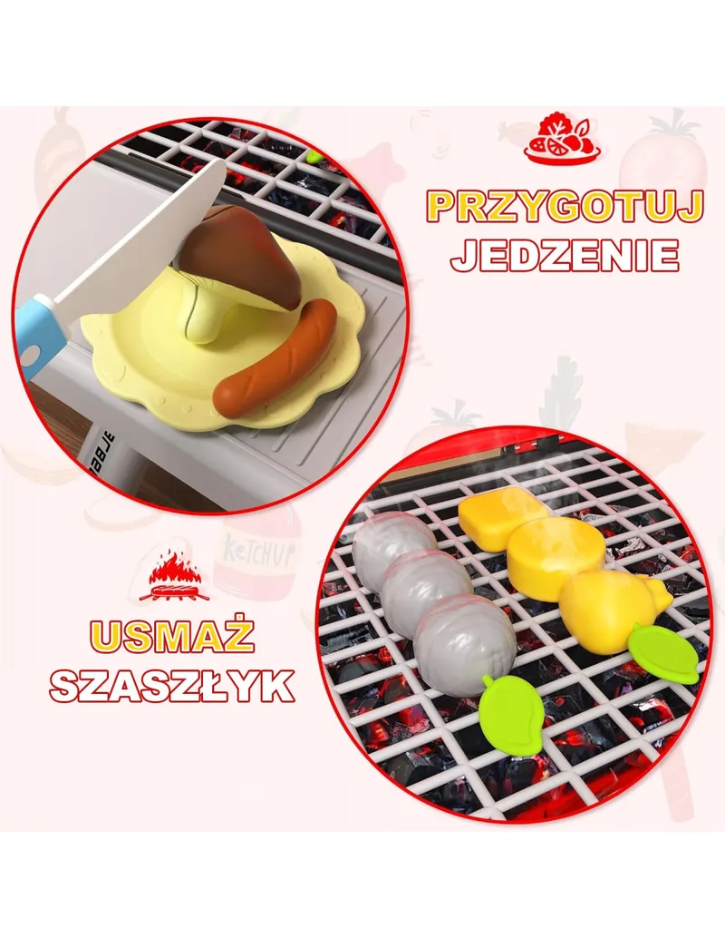 WOOPIE 55174 Grill Barbecue Zestaw 41 el