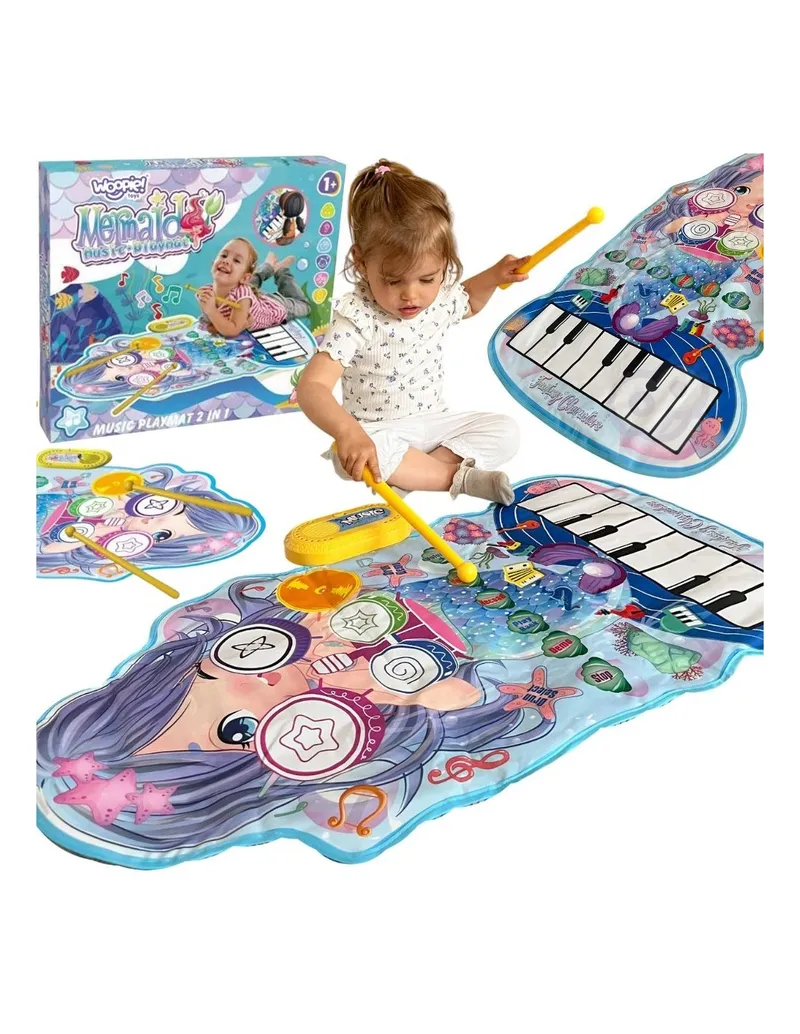 WOOPIE 53415 Mata Muzyczna Syrenka
