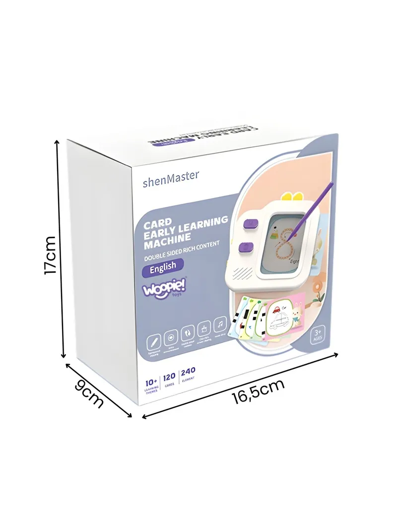 WOOPIE 58359 Tablet Graficzny Znikopis Do Nauki Rysowania