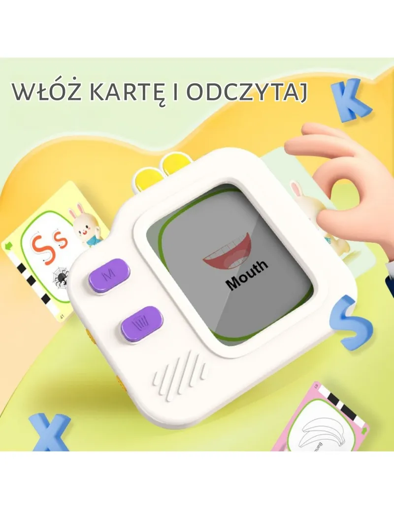 WOOPIE 58359 Tablet Graficzny Znikopis Do Nauki Rysowania