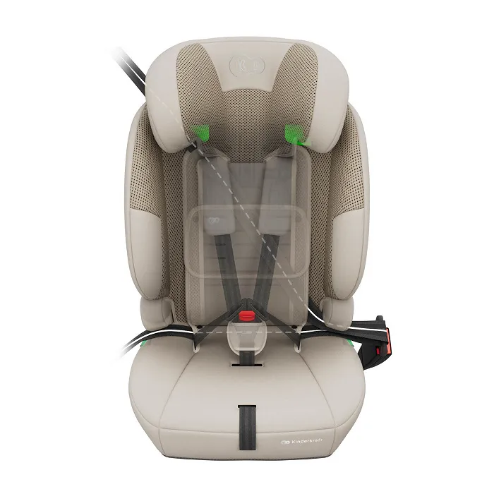 KINDERKRAFT Fotelik Samochodowy COMFORT UP 2 PLUS I-Size Beige