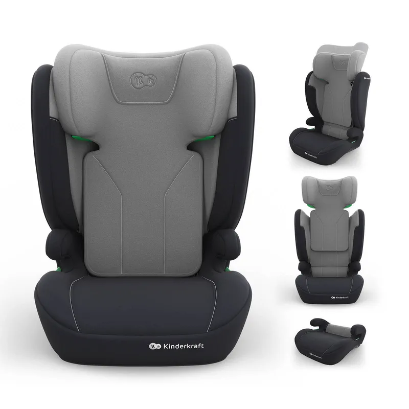 KINDERKRAFT Fotelik Samochodowy I-SPARK 2 PLUS I-Size Grey