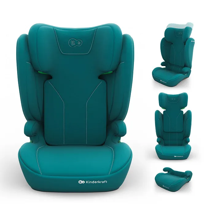 KINDERKRAFT Fotelik Samochodowy I-SPARK 2 PLUS I-Size Green