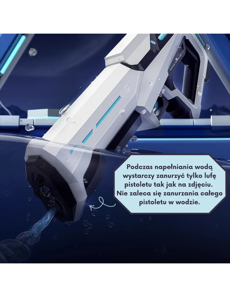 WOOPIE 57291 Wyrzutnia Elektryczna Na Wodę