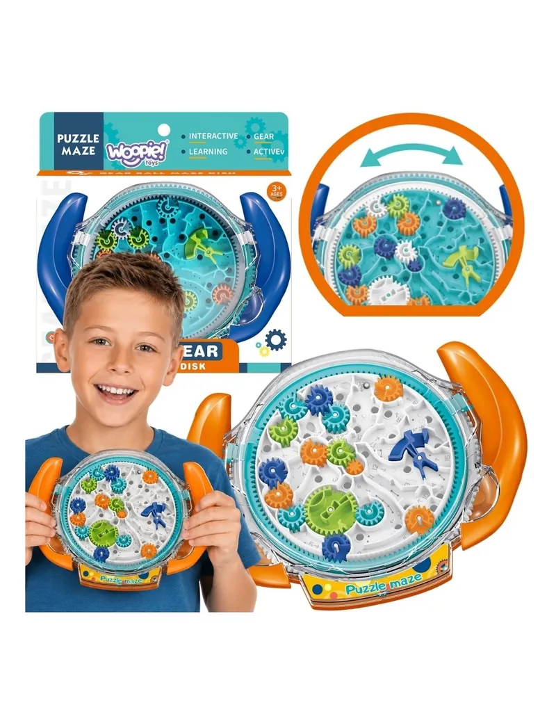 WOOPIE 58618 Labirynt Z Kuleczką - Logiczna Gra