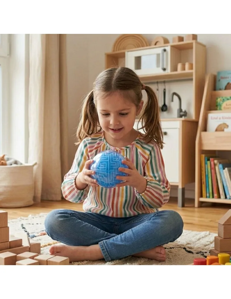 WOOPIE 58632 Niebieska Kula - Labirynt 3D Gra Zręcznościowa