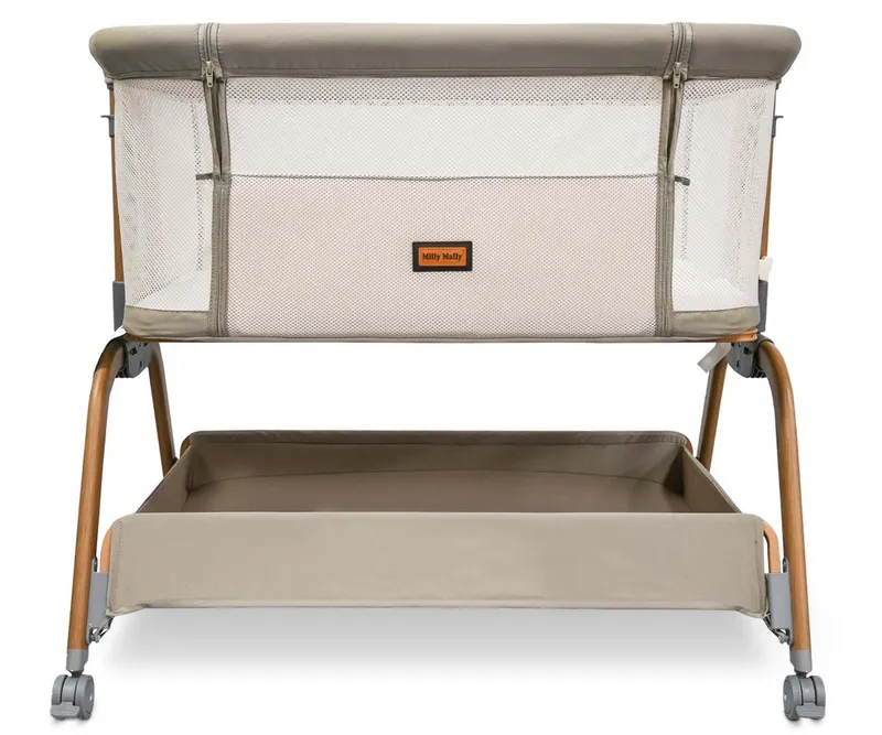 MILLY MALLY 6977 Łóżeczko Dostawne Nino Beige