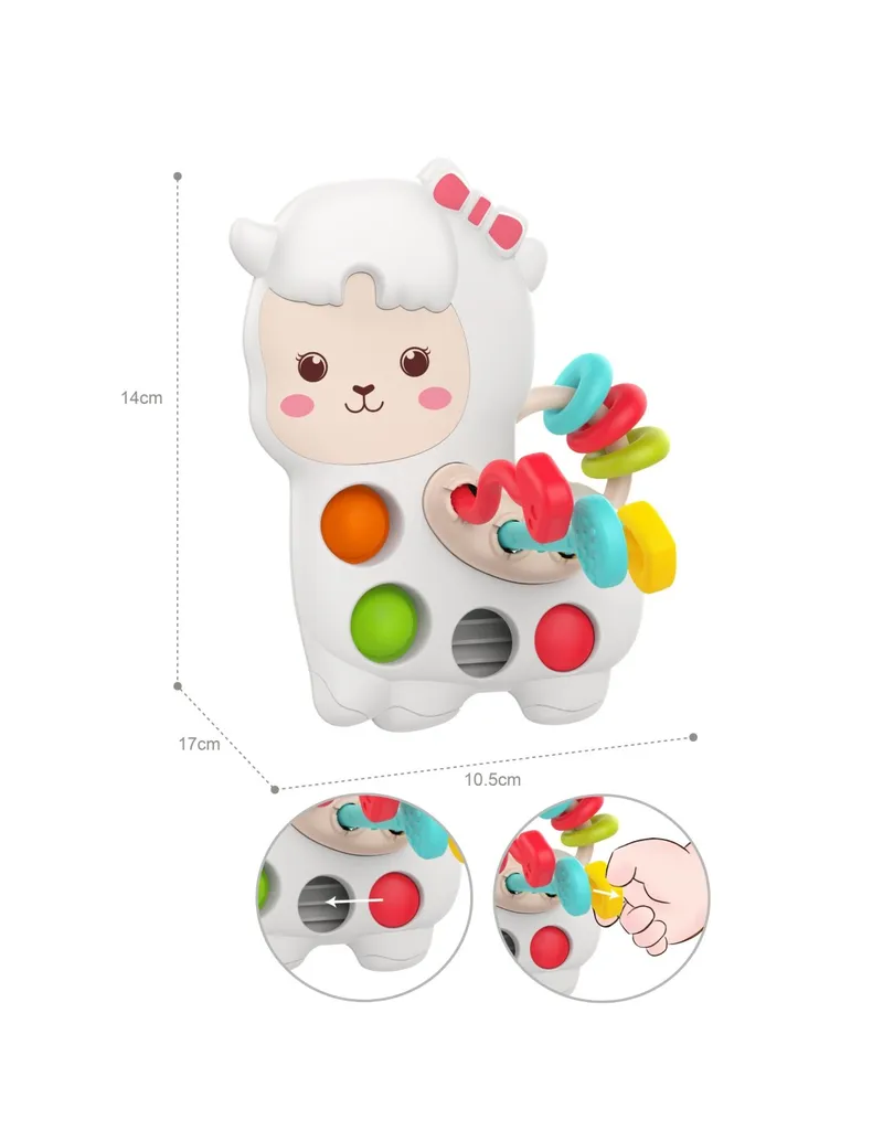 WOOPIE BABY 59363 Zabawka Sensoryczna Lama