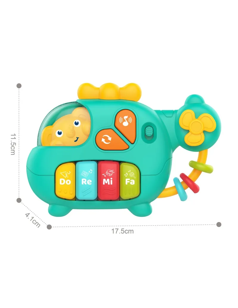 WOOPIE BABY 59172 Pianinko Interaktywne Helikopter