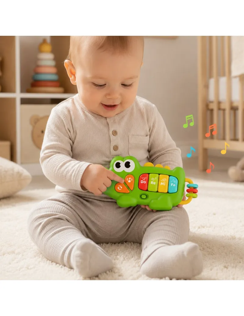 WOOPIE BABY 59158 Pianinko Interaktywne Krokodyl
