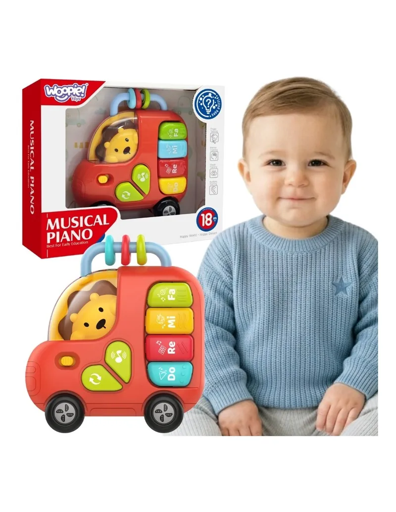 WOOPIE BABY 59400 Pianinko Interaktywne Samochód