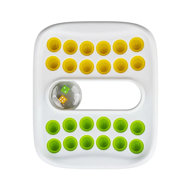 DUMEL DD 30880 Matematyczny POP IT - Żółto-Zielony