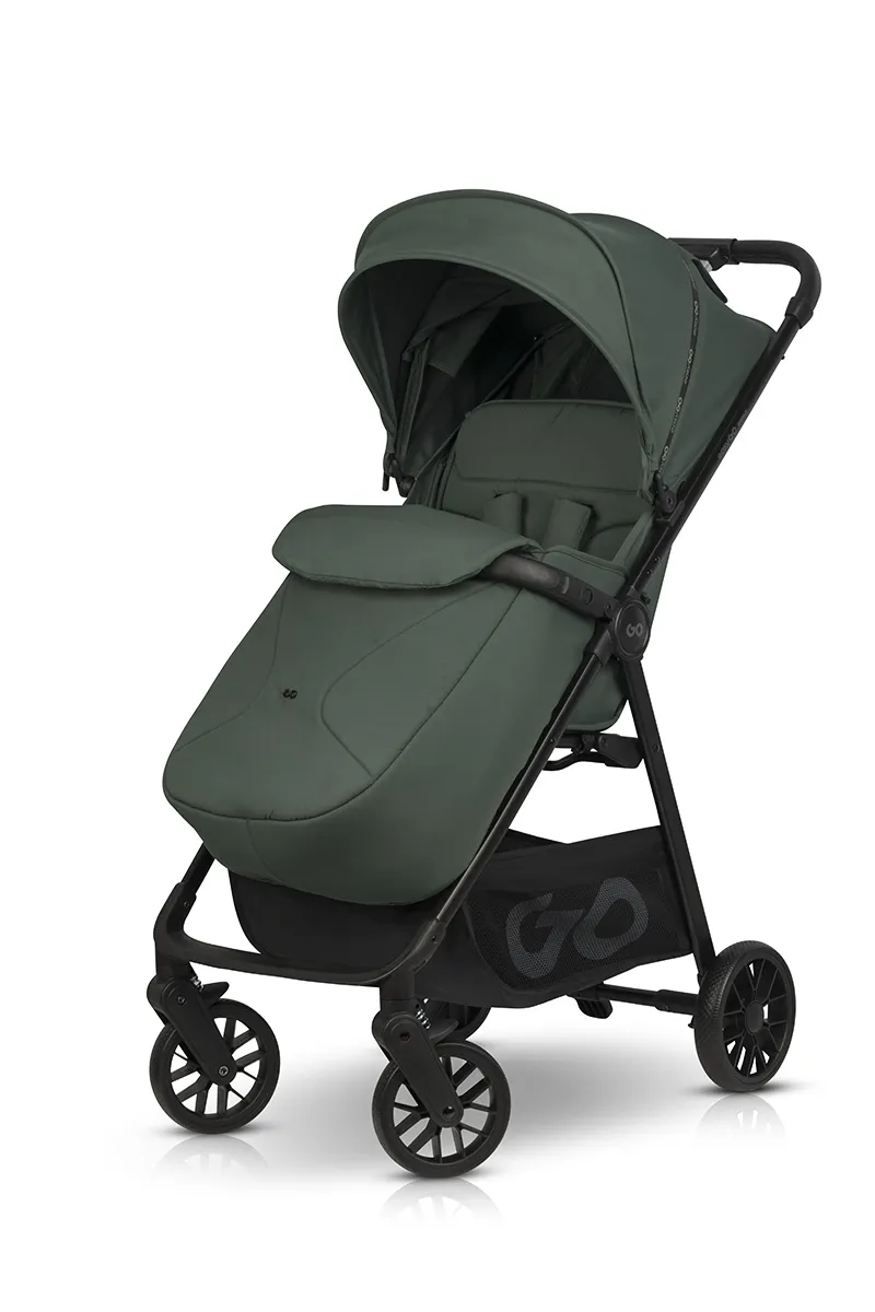 EASY GO Wózek Dziecięcy SIMPLE SAGE GREEN