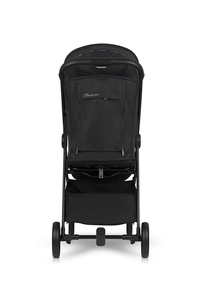 EASY GO Wózek Dziecięcy SIMPLE EBONY BLACK