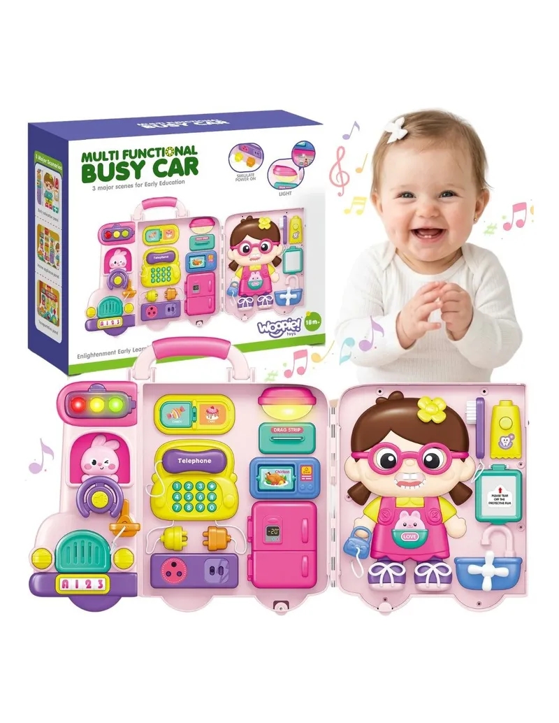 WOOPIE 54702 Interaktywna Tablica Manipulacujna Busy