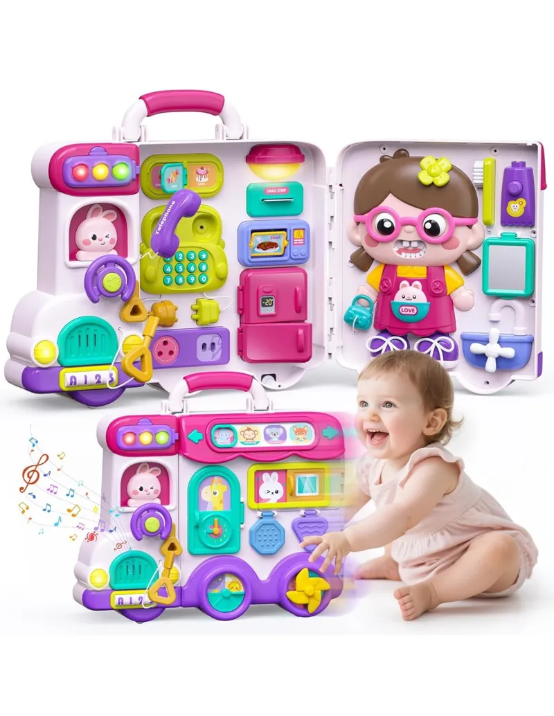 WOOPIE 54702 Interaktywna Tablica Manipulacujna Busy