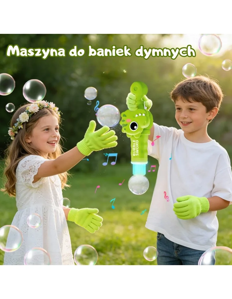 WOOPIE 59066 Pistolet Do Baniek Z Dymem