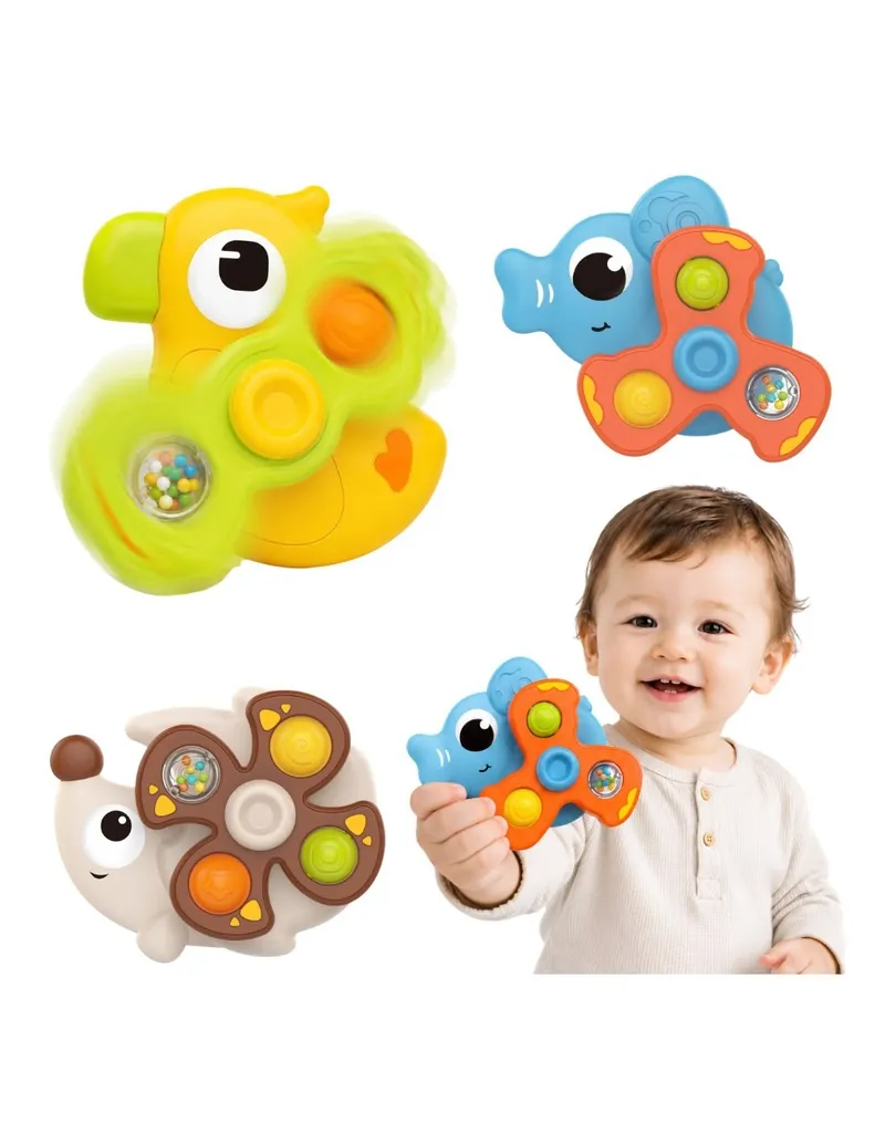 WOOPIE BABY 59349 Bączki Spinery Sensoryczne Przyssawka
