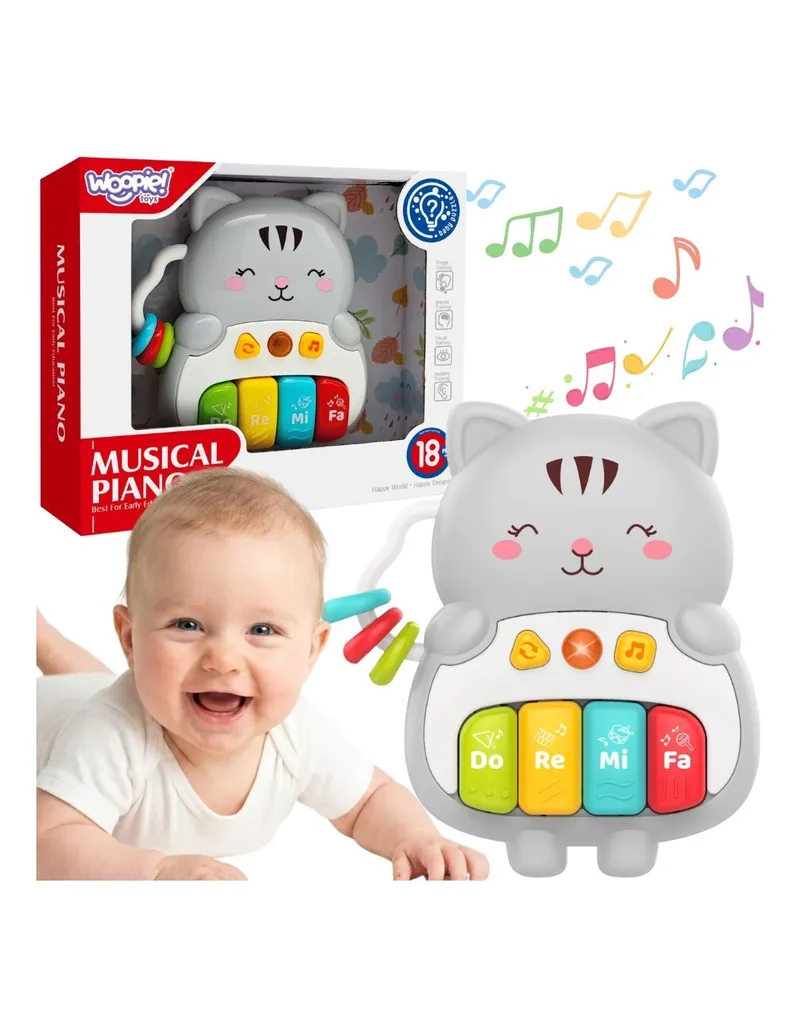 WOOPIE BABY 591650 Pianinko Interaktywne Kotek
