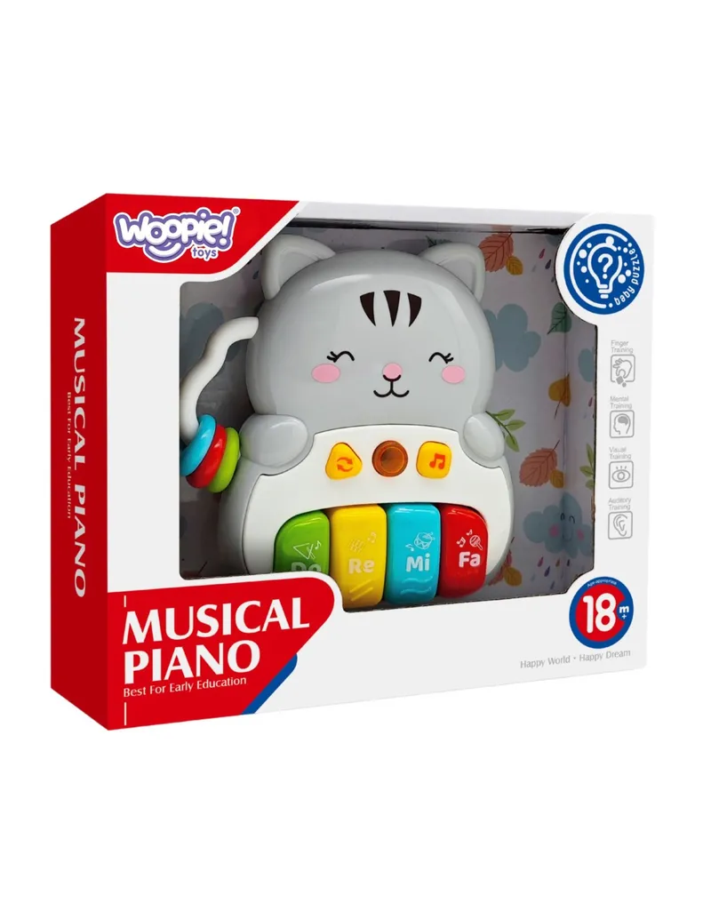 WOOPIE BABY 591650 Pianinko Interaktywne Kotek