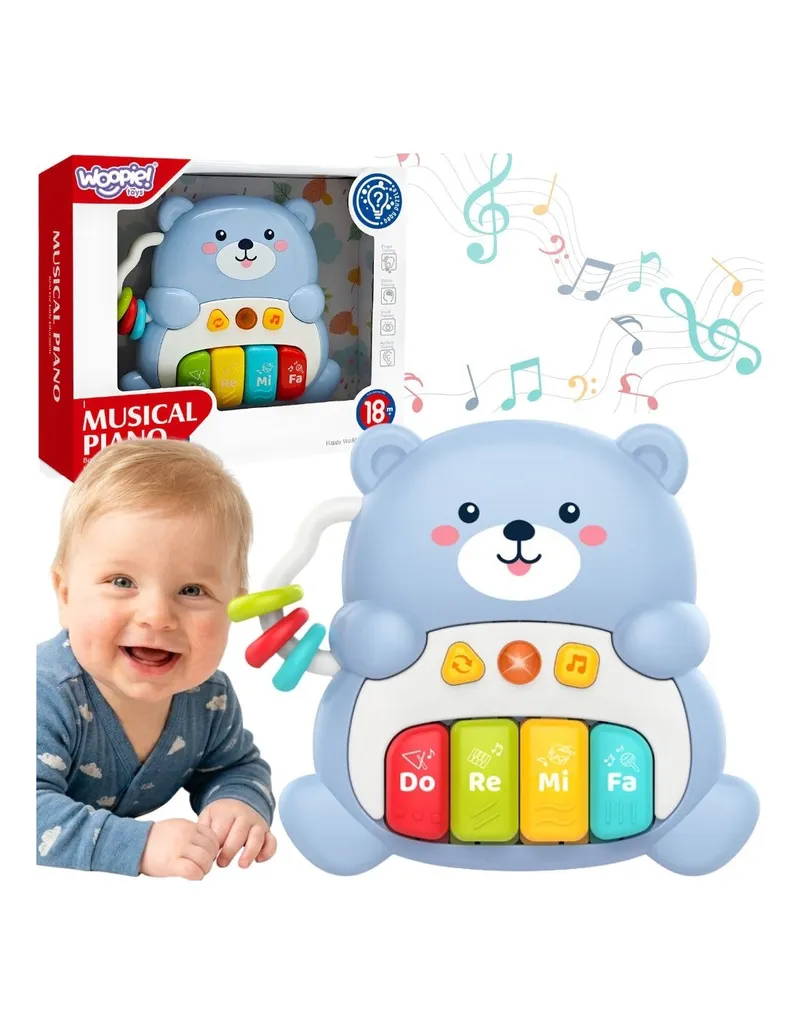 WOOPIE BABY 59134 Pianinko Interaktywne Miś