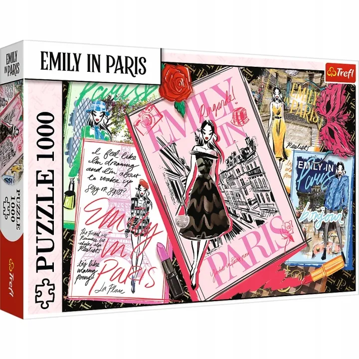 TREFL 10966 Puzzle 1000 Emily W Paryżu Magazyn Mody