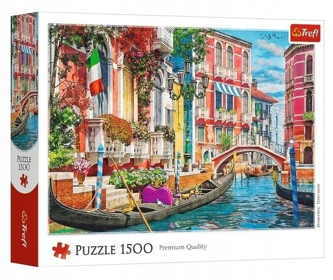 TREFL 26220 Puzzle 1500 Letnie Popołudnie W Wenecji