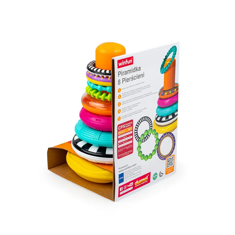 WINFUN WF 30409 /250203 Piramidka 8 Pierścieni