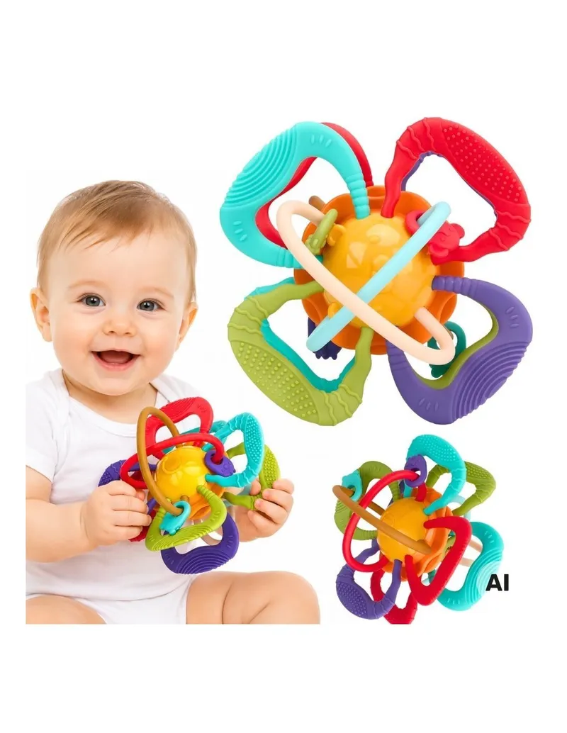 WOOPIE BABY 59837 Piłka Sensoryczna Gryzak