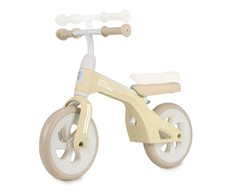MILLY MALLY 6282 Qplay Rowerek Biegowy Tech Cream