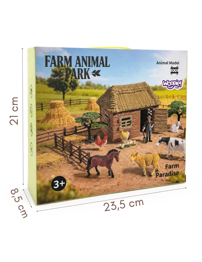 WOOPIE 59912 Zestaw Figurek Farma 37 el