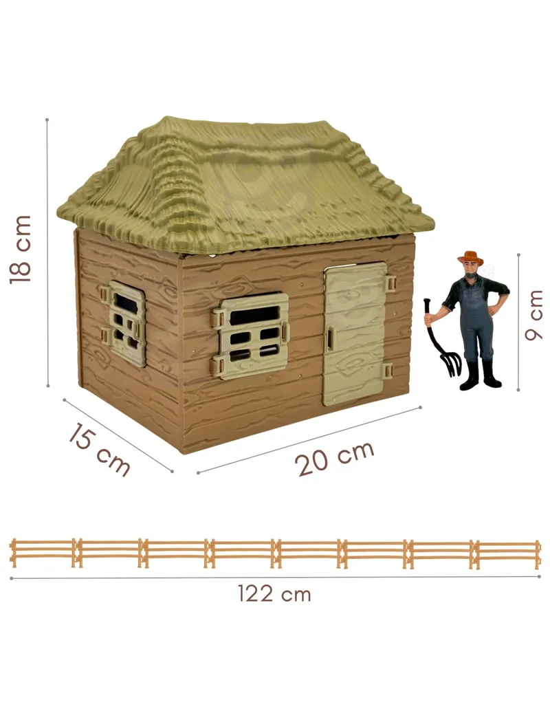 WOOPIE 59912 Zestaw Figurek Farma 37 el