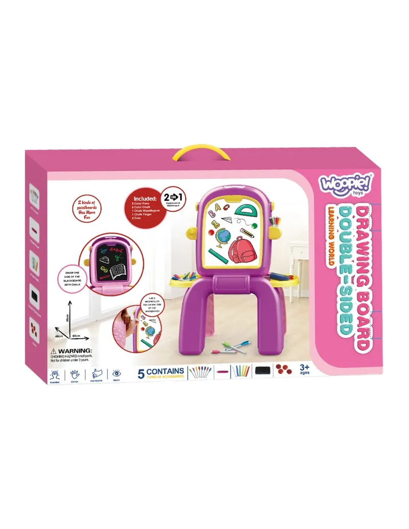WOOPIE 53071 Tablica 2w1 Dwustronna Do Malowania