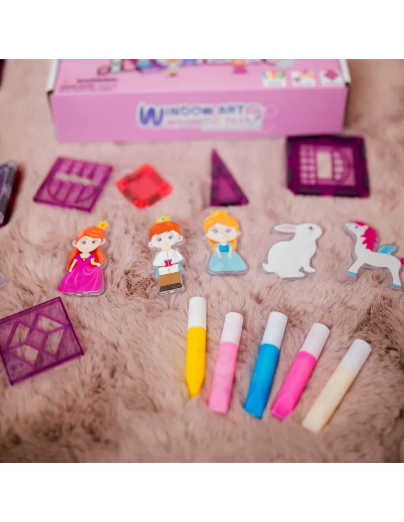 WOOPIE 53200 Zestaw Klocków Magnetycznych Zamek