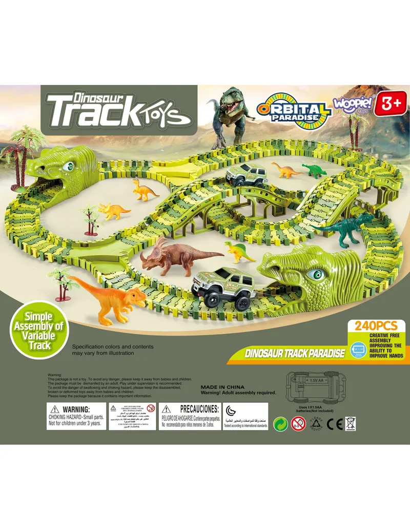 WOOPIE 45630 Tor Samochodowy Dinozaury