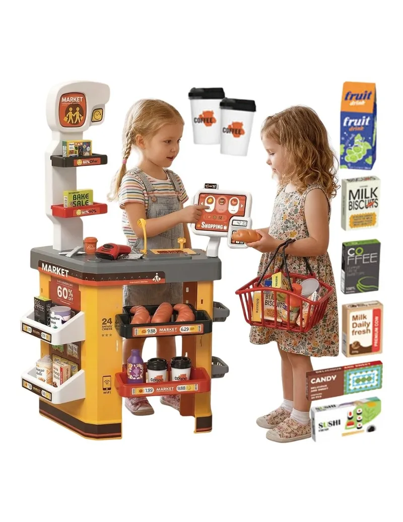 WOOPIE 50049 Interaktywny Supermarket Dla Dzieci