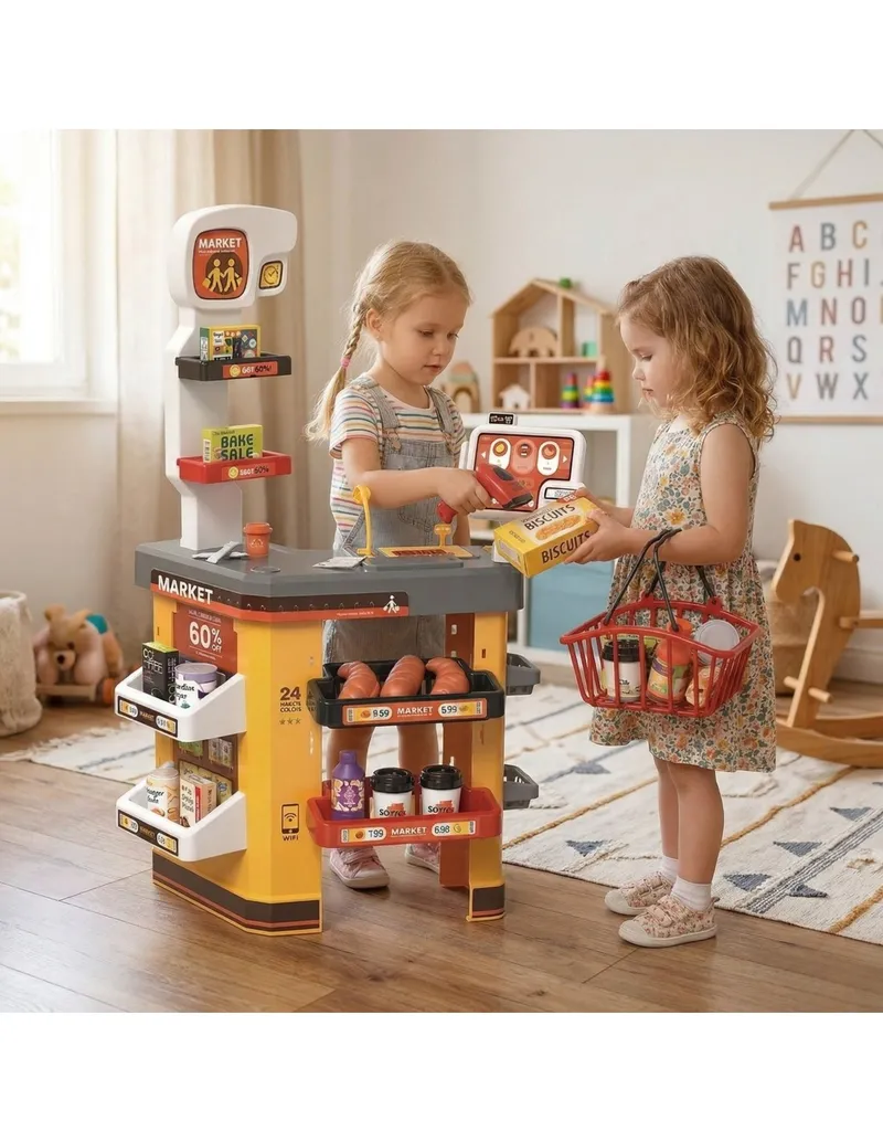 WOOPIE 50049 Interaktywny Supermarket Dla Dzieci