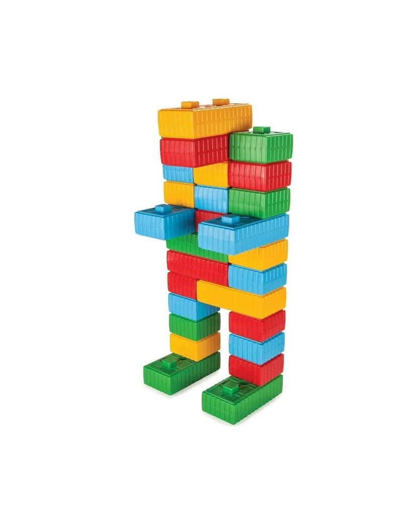WOOPIE 46071 Klocki Konstrukcyjne Zestaw 43 el