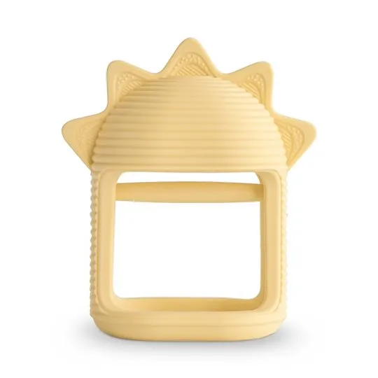 Mushie MU101474 Gryzak Sensoryczny No-Drop Sunshine
