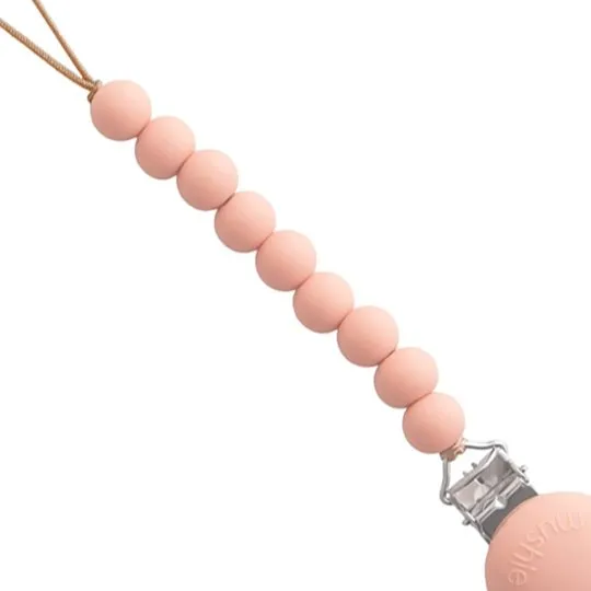 Mushie MU102036 Zawieszka Do Smoczka Hera Powder Pink