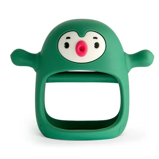 SMILY MIA M12030-12 Gryzak Silikonowy Pingwin Pine Green