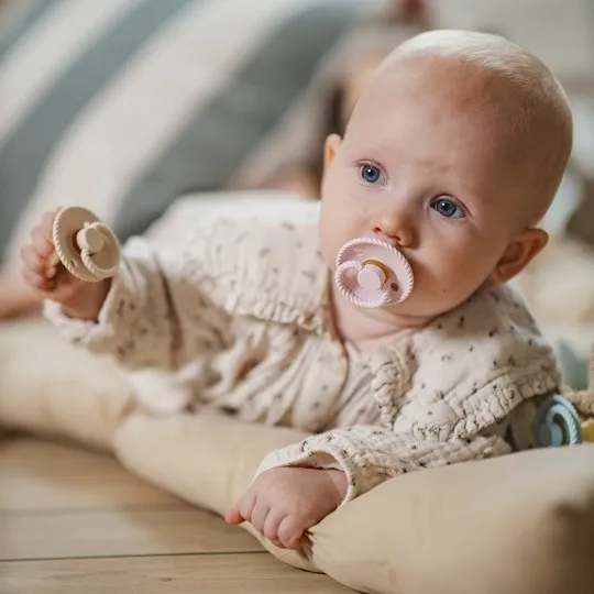FRIGG F102479 Mini Mocha Smoczek Uspokajający 2-PAK Silikon 6-18M