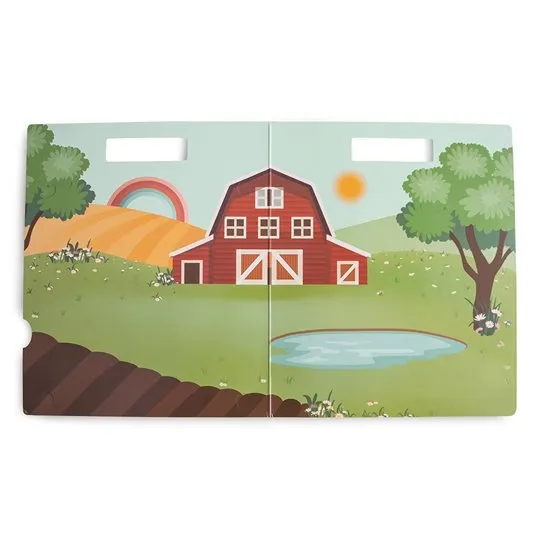 Mushie MU101567 Naklejki Wielokrotnego Użytku Farm