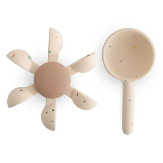 Mushie MU102053 Zabawki Do Kąpieli STEM Spinner Z Przyssawką