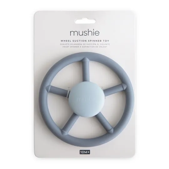 Mushie MU102006 Zabawka Z Przyssawką Spinner Dla Niemowlaka Wheel