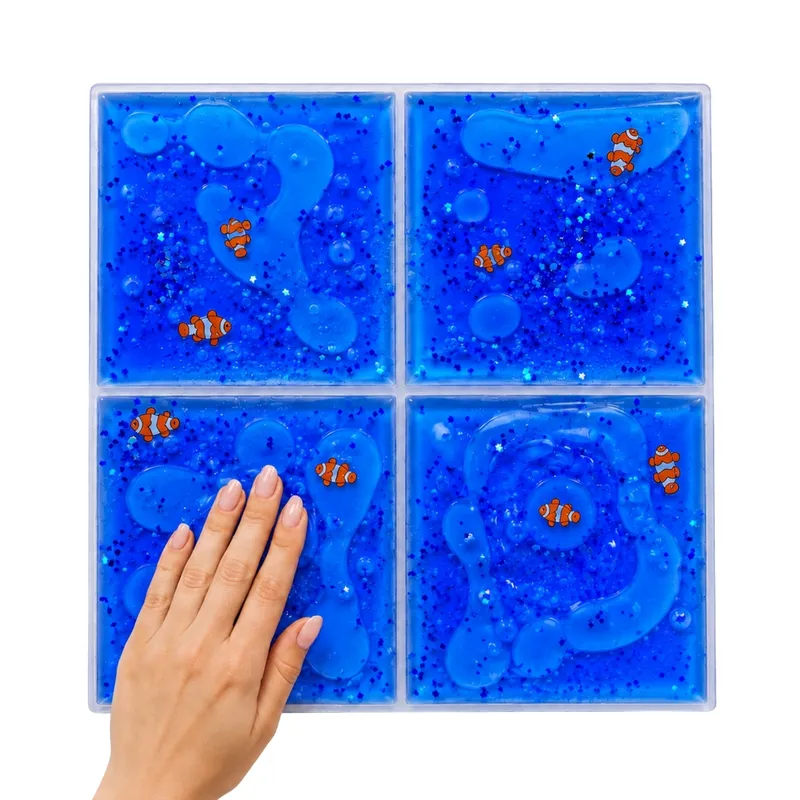 TULLO 715 Panel Sensoryczny Z Cieczą - Niebieski