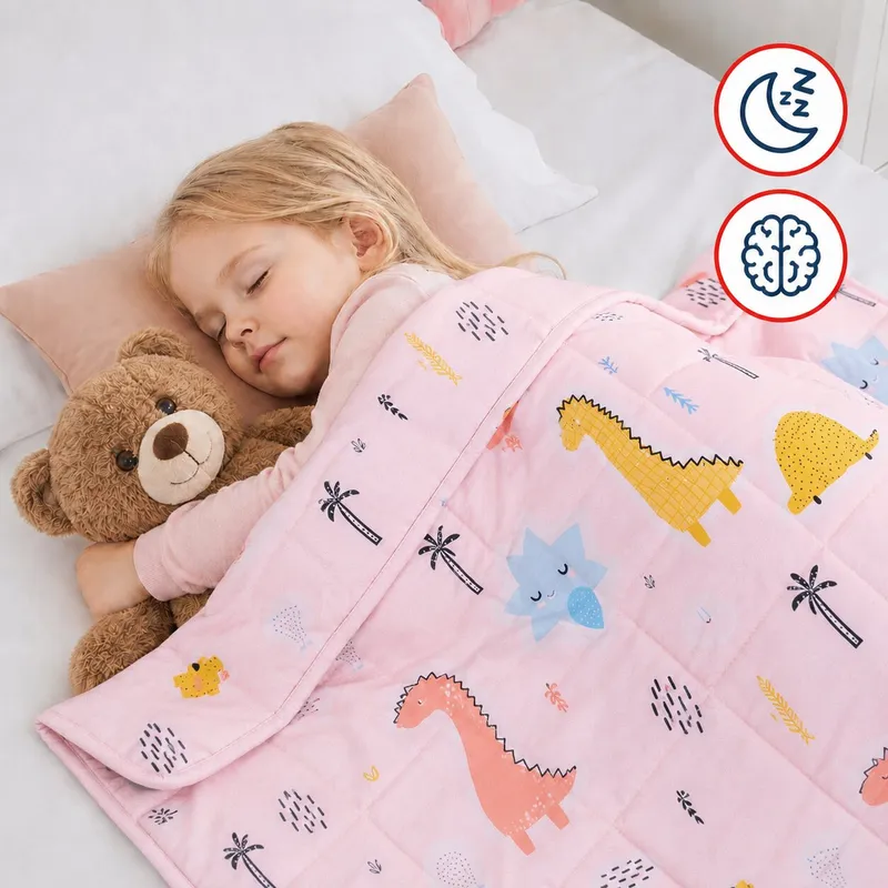 TULLO 751 Kołdra Obciążeniowa Sensoryczna 3 kg - Różowa